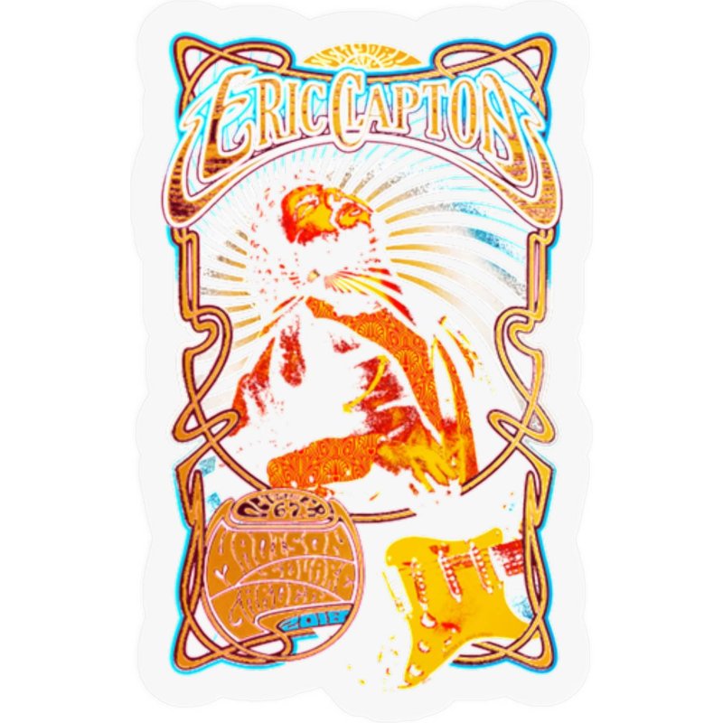 Eric Clapton Eric Clapton Stickers — Autocollants et stickers