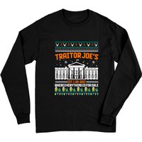 Traitor Joe's Long Sleeves Traitor Joe's Where Everything Is For Sale Xmas Pajamas — T-shirts pour hommes