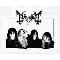 Mayhem Band - Mayhem Black Metal - Stickers — Stickers & Decals
