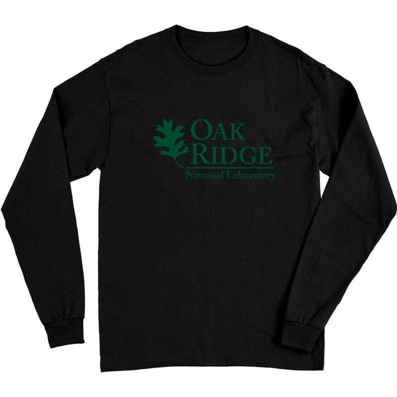 Oak Ridge National Laboratory Patch - Oak Ridge National Laboratory Logo - Long Sleeves — T-shirts pour hommes