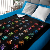 Mega-man 1-6 Robot Masters - Mega Man - Baby Blankets — Couvertures pour bébé