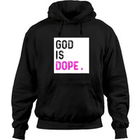 God Is Dope Hoodies Purple Funny Christian Faith Believe Gift Hoodies