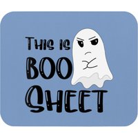This Is Boo Sheet Bull Halloween Ghost Mouse Pads
