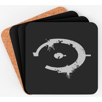 Halo Crack - Game - Coasters — Coasters & Placemats