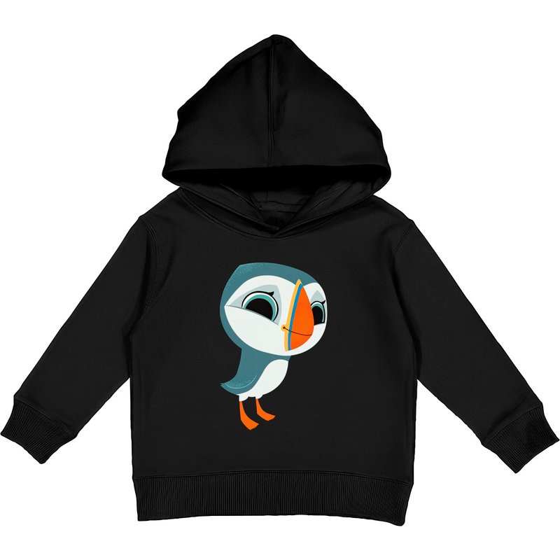 Piou - Puffin Rock - Kids Pullover Hoodies