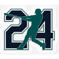 24 - Junior - Ken Griffey Jr - Stickers — Autocollants et stickers
