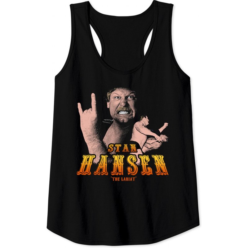 Stan Hansen - Pro Wrestling - Tank Tops — T-shirts pour hommes