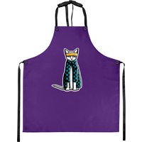 Gato Cholo - Cat With Attitude - Gato - Aprons