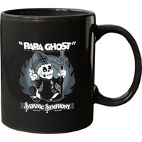 Papa Ghost - Vintage Cartoon Satanic Symphony - Creepy Cute Goth - Ghost - Mugs