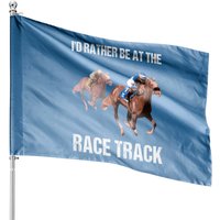Horse Racing House Flags Race Track House Flags — Drapeaux décoratifs