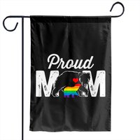 Mama Bear Proud Mom Rainbow Flag Gay Lgbt Pride Mother's Day Garden Flags — Drapeaux décoratifs