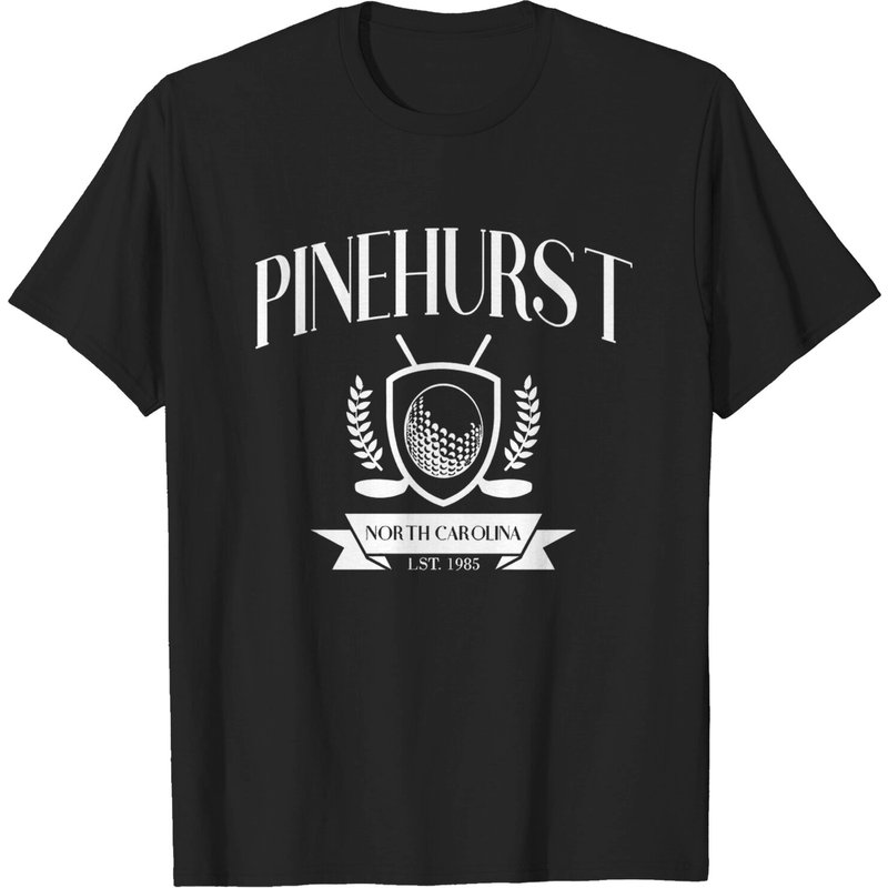 Pinehurst Vintage Style Unisex T-shirts | Pinehurst Golf