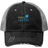 Respect The Blueberry - Blueberry - Trucker Hats