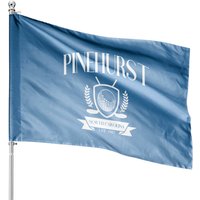 Pinehurst Vintage Style Unisex House Flags | Pinehurst Golf — Drapeaux décoratifs