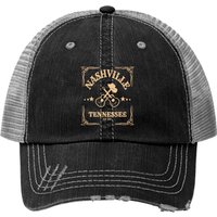 Nashville Vintage Style Unisex Trucker Hat