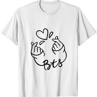 Bts Logo T-shirt - Group Design For Fans — T-shirts pour hommes