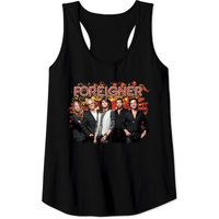 Vintage Foreigner British American Rock Band Tank Tops