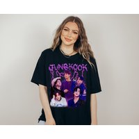 Jung Kook Vintage 90s Shirt, Jung Kook Bts Unisex T-shirt