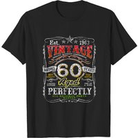 Vintage 1963 Limited Edition 60 Year Old 60th Birthday Mens T-shirt — T-shirts pour hommes