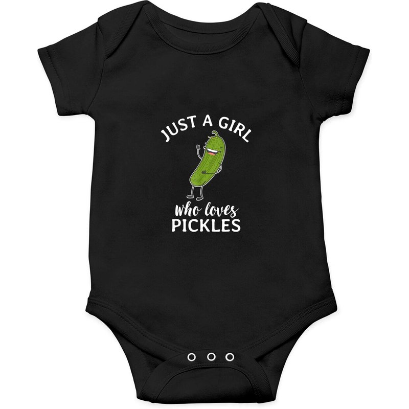 Pickle Costume Onesies Just A Girl Who Loves Pickle Costume Onesies — Bodys bébé