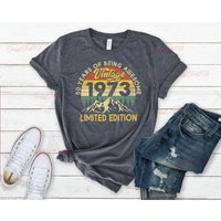 Vintage 1973 Birthday Shirt, Gift Idea