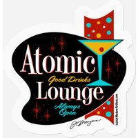 Atomic Lounge - Atomic Lounge - Stickers — Stickers & Decals