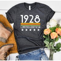 95th Birthday Tshirt Vintage 1928 Shirt 95th Birthday Gift — T-shirts pour hommes