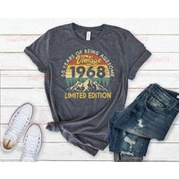 Vintage 1968 Shirt, 1968 Shirt, 55th Birthday Shirt, 55th Birthday Gift