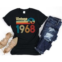 55th Birthday Gift For Men: Vintage 1968 Original Parts Shirt