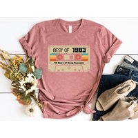 Vintage 1983 Birthday Shirt: Special Gift For 40th