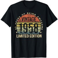 Vintage 1958 Limited Edition 65 Year Old Gifts 65th Birthday T-shirt