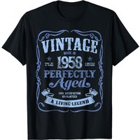 Vintage Made In 1958 Classic 65th Birthday Living Legend T-shirt — T-shirts pour hommes