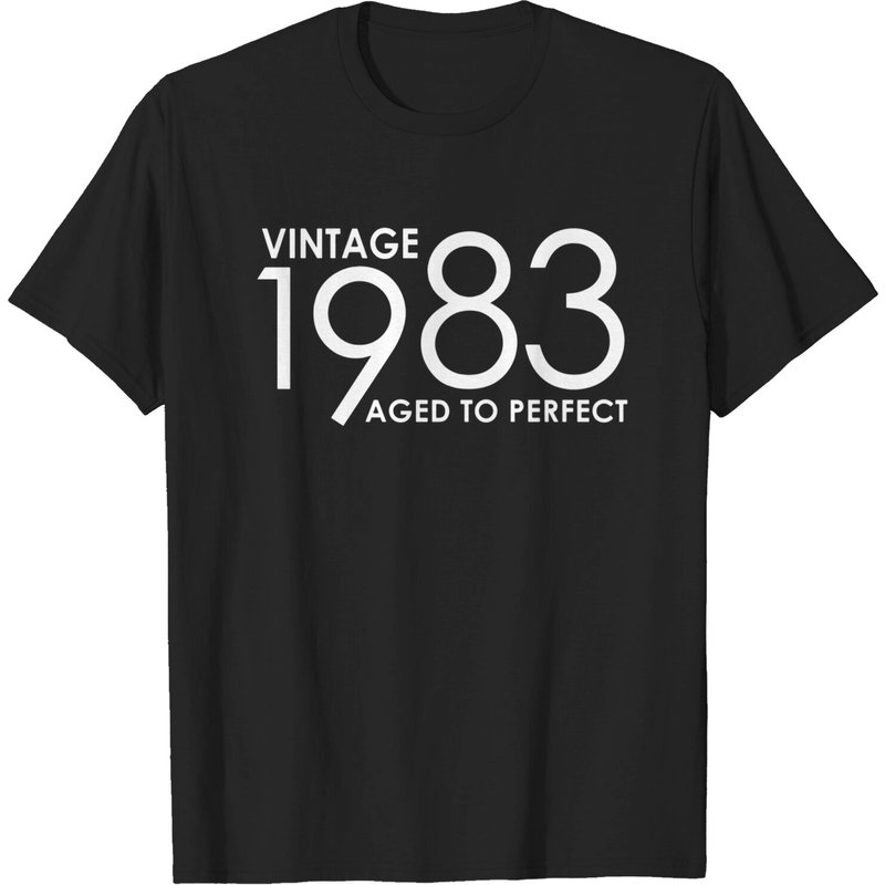 40th Birthday Shirt, Vintage 1983 Shirt, 40th Birthday Gift — T-shirts pour hommes