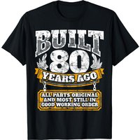 Funny 80th Birthday Shirt B-day Gift Saying Age 80 Year Joke — T-shirts pour hommes