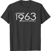Vintage 1963 60th Birthday Gift T-shirt