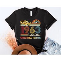 Classic 60th Birthday Shirt From 1963 — Mens T Shirts