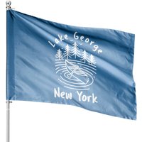 Lake George New York House Flags — Drapeaux décoratifs