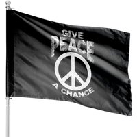 Give Peace A Chance - Give Peace A Chance - House Flags — Drapeaux décoratifs