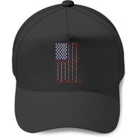 Golf Club Usa Flag Patriotic American Golfer Pride Golf Baseball Caps