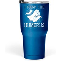Adorable Adorable White Ghost I Found This Humerus Men Tumblers 30 Oz — Mugs & Tumblers