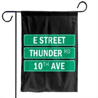 Springsteen E-street Thunder Rd - Springsteen - Garden Flags — Decorative Flags