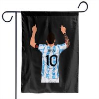 Lionel Messi - Messi - Garden Flags — Drapeaux décoratifs
