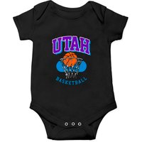 Vintage Utah Basketball - Jazz - Onesies