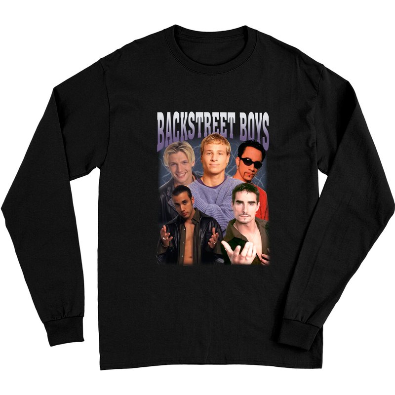 Backstreet Boys Vintage 90s Music Long Sleeves — T-shirts pour hommes