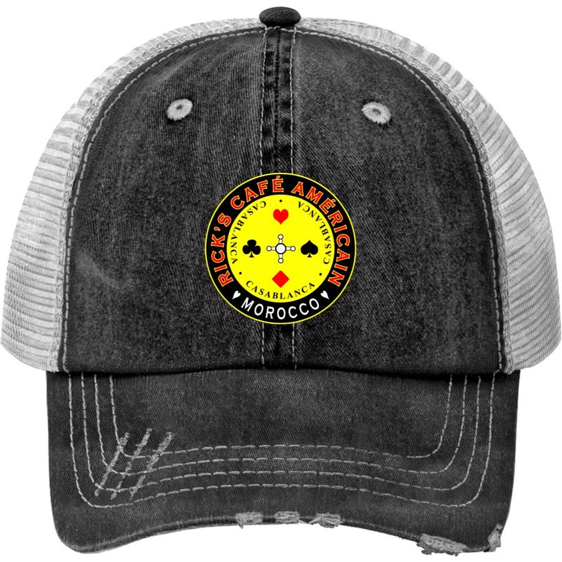 Rick's Bar Casablanca - Casablanca - Print Trucker Hat — Casquette de baseball