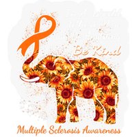 In A World Where You Can Be Anything Multiple Sclerosis Stickers