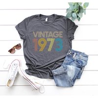 50th Birthday Shirt, Vintage T-shirt, Vintage 1973 Shirt, Right To Choose Shirt