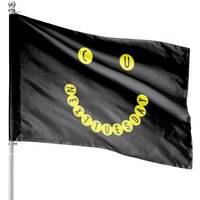 C U Next Tuesday Smiley Face Logo - Smiley Face - House Flags — Drapeaux décoratifs