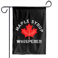 Maple Syrup Whisperer Garden Flag — Drapeaux décoratifs