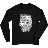 Rise Of The Ghost - Pro Wrestling - Long Sleeves — T-shirts pour hommes